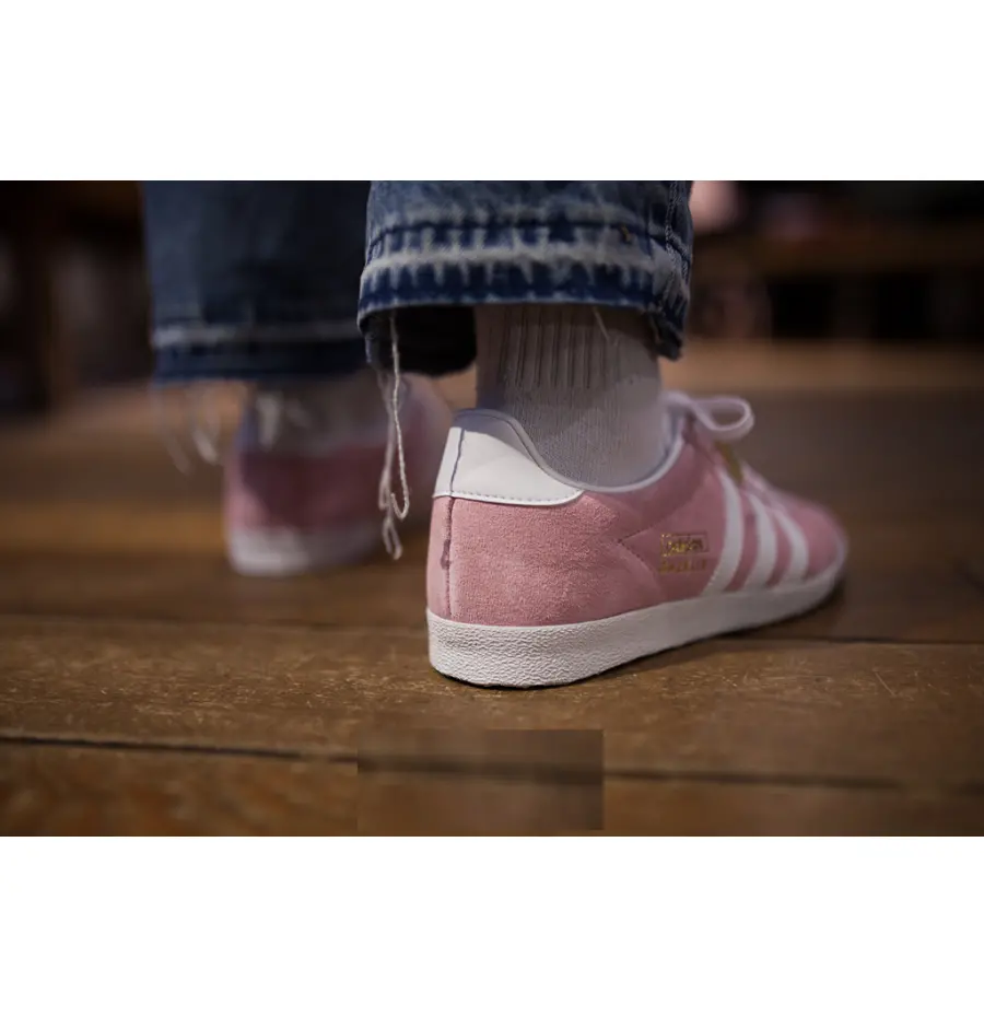 Giày Adidas Wmns Gazelle OG 'Clear Pink' FV7750 - Ảnh 4