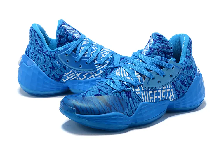 Giày Adidas Harden Vol. 4 Royal Bright Blue EH2408 - Ảnh 3