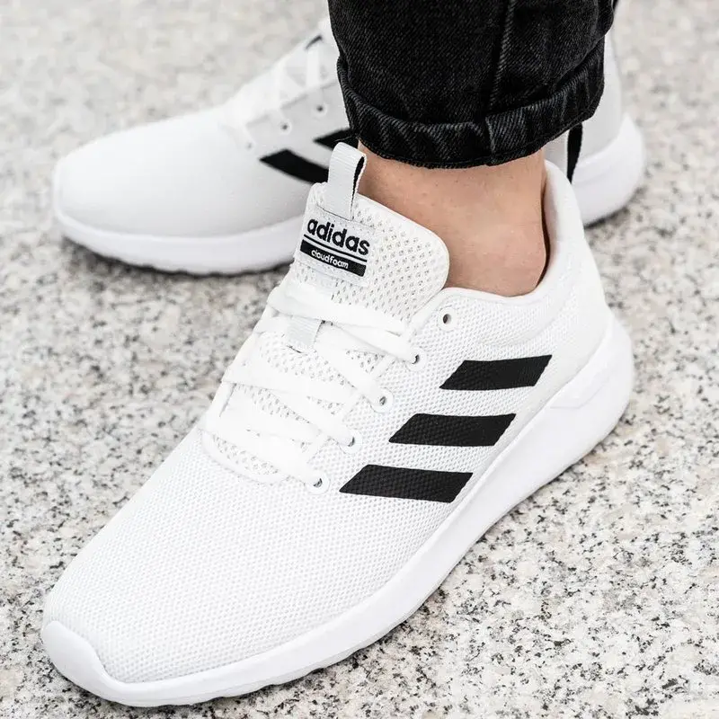 Alternative view of Giày Adidas Lite Racer CLN J 'White Black' EG5817