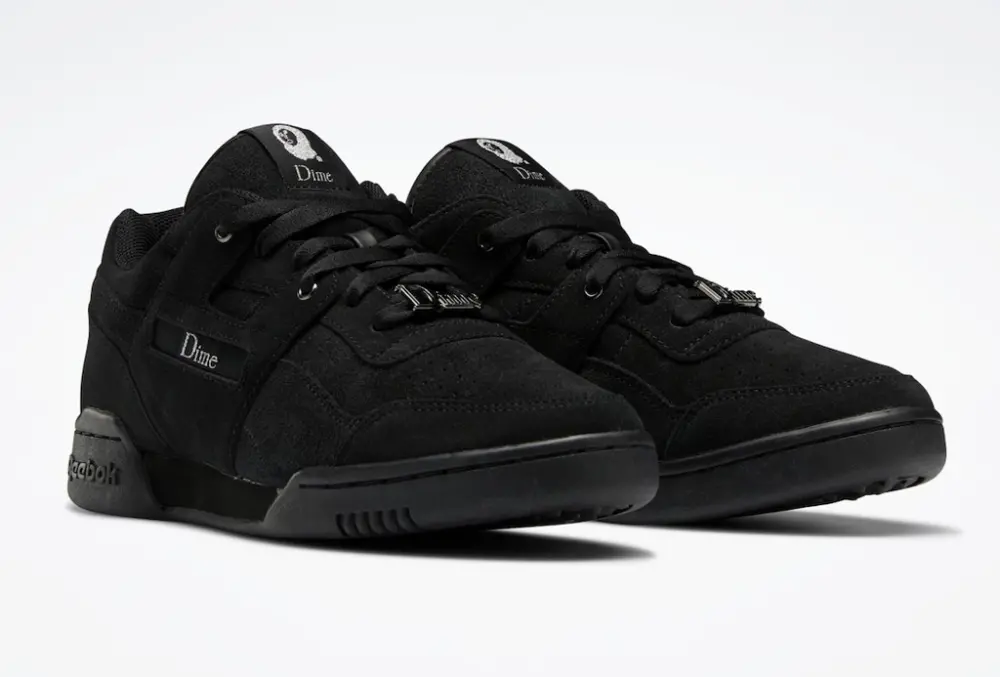 Giày Reebok Workout Plus 'Dime Black' GW9768 - Ảnh 4