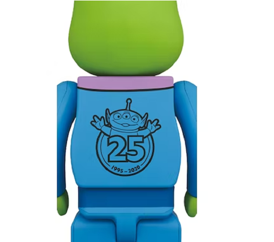 Mô Hình Bearbrick Toy Story Alien 100% & 400% - Ảnh 4