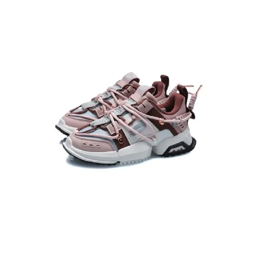 Alternative view of Giày Li Ning PanGu Leisure Women's Shoes Pink/Blue AGLQ182-2