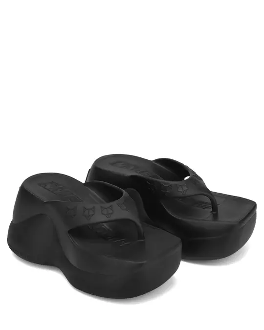 Dép Naked Wolfe DIVA 'BLACK' - Ảnh 2