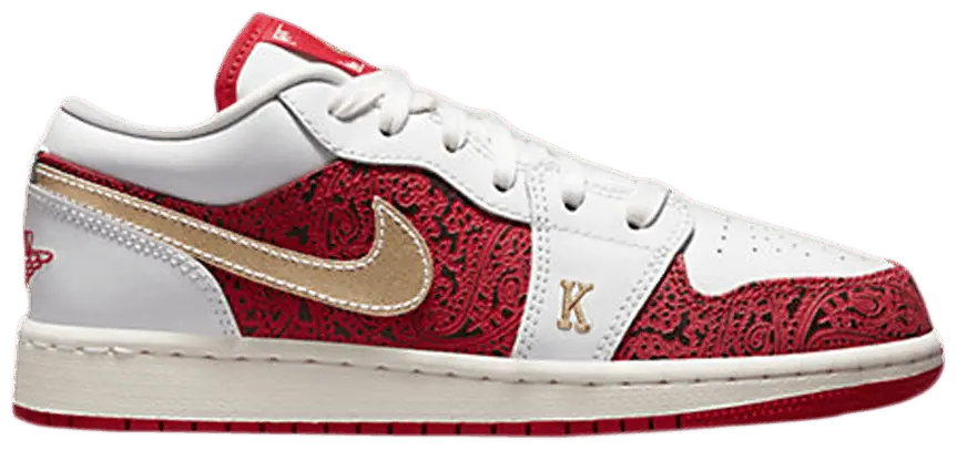 Giày Nike Air Jordan 1 Low SE GS 'Spades' DJ5186-100