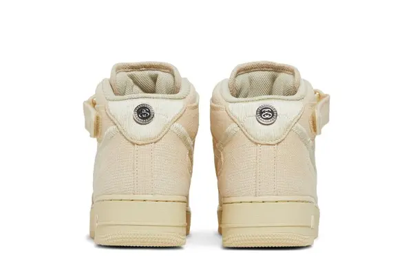 Giày Nike Air Force 1 Mid 'Stussy Fossil' DJ7841-200 - Ảnh 7