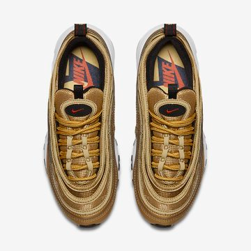 Giày Nike Air Max 97 OG QS Metallic Gold 884421-700 - Ảnh 2