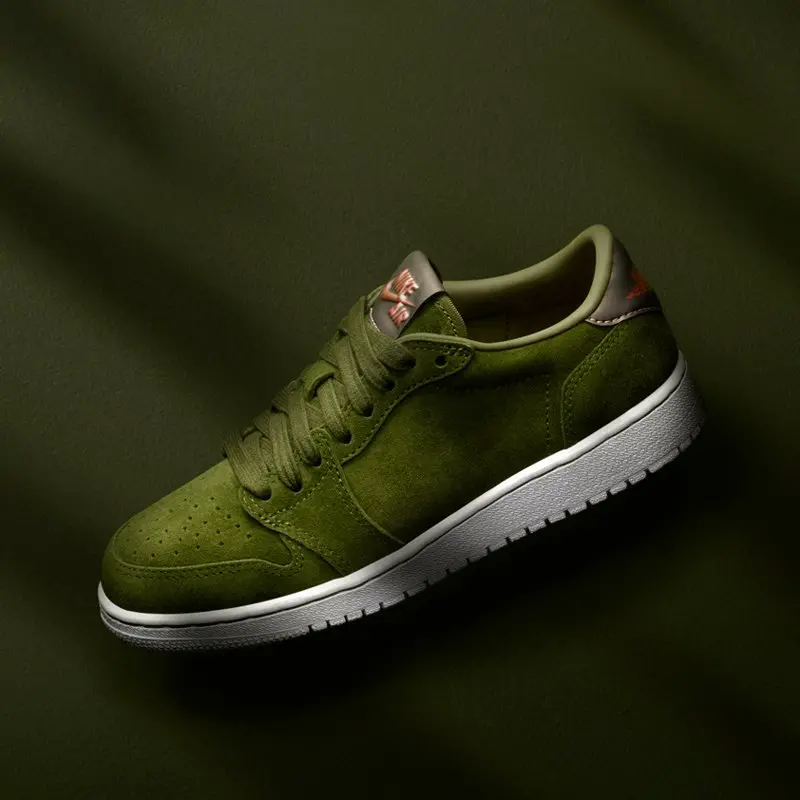 Giày Nike Air Jordan 1 Retro Low NS BG 'Legion Green' 919705-330 - Ảnh 5
