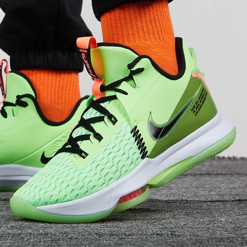 Giày Nike LeBron Witness 5 EP 'Grinch' CQ9381-300 - Ảnh 3