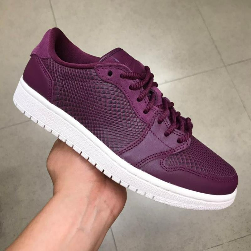 Giày Nike Wmns Air Jordan 1 Retro Low NS 'Bordeaux' AO1935-600 - Ảnh 2