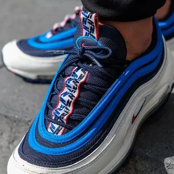 Giày Nike Air Max 97 SE 'Blue Nebula' AQ4126-400 - Ảnh 5