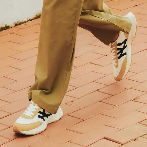 Giày MLB Chunky Jogger New York Yankees 'Beige' 3ASXX112N-50BGS - Ảnh 4