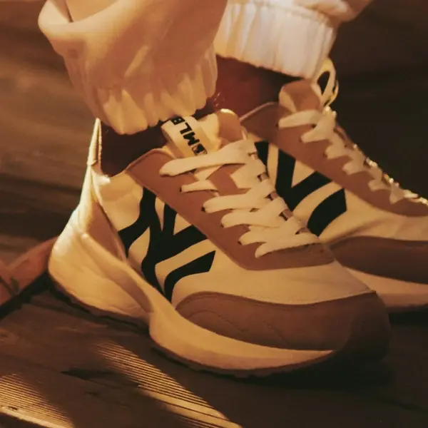 Alternative view of Giày MLB Chunky Jogger New York Yankees 'Beige' 3ASXX112N-50BGS