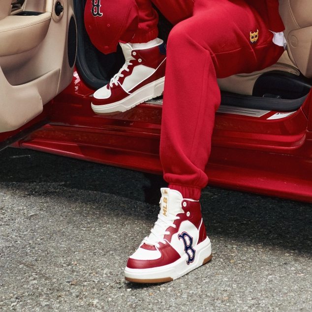 Giày MLB Chunky Liner High New York Yankees 'Red' 3ASXCB12N-43WIS - Ảnh 7