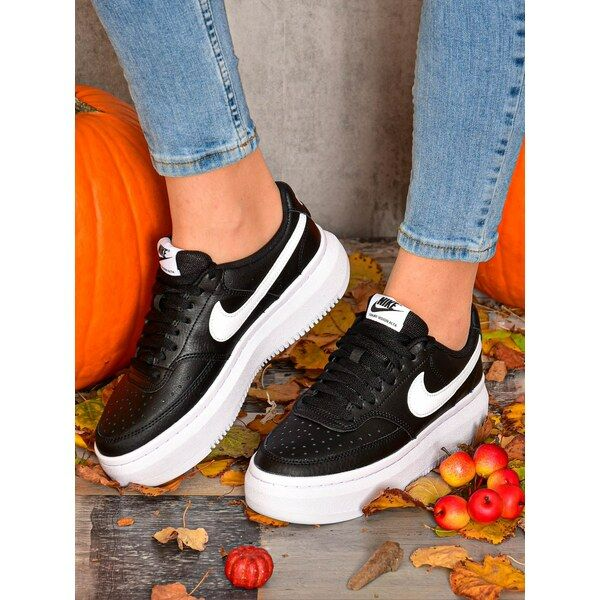 Giày Nike Court Vision Alta 'Black White' DM0113-002 - Ảnh 9