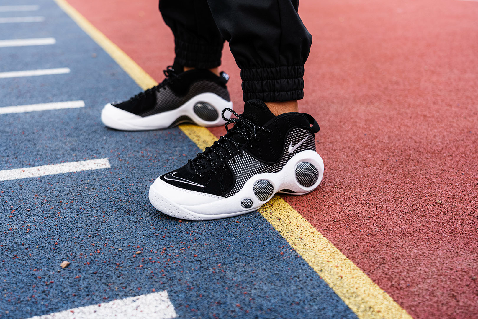 Giày Nike Air Zoom Flight 95 'Black Silver' DM0523-001 - Ảnh 3