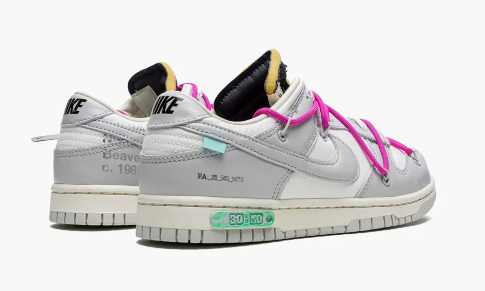 Giày Nike Off-White x Dunk Low 'Lot 30 of 50' DM1602-122 - Ảnh 3