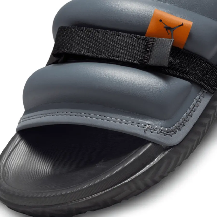 Alternative view of Dép Nike Jordan Super Play Slide Slippers 'Dark Grey' DM1683-003