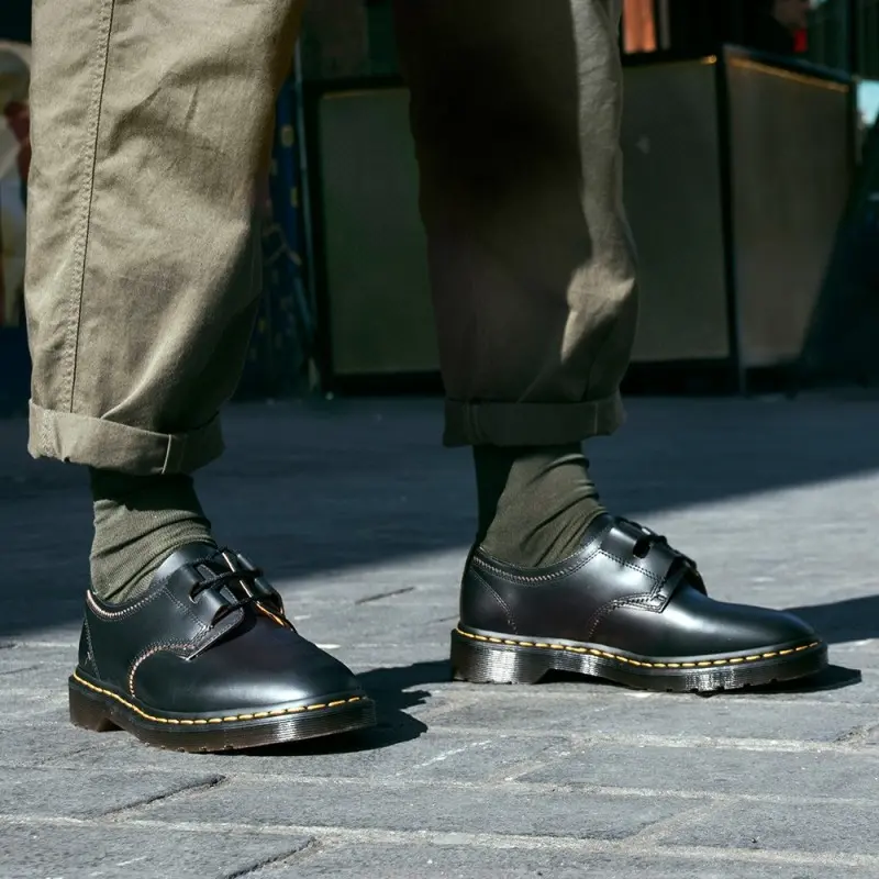 Giày Dr.Martens 1461 Ghillie Leather Oxford 22695001 - Ảnh 5