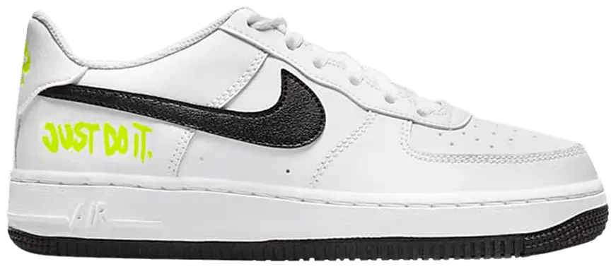 Giày Nike Air Force 1 Low GS 'Just Do It - White Volt' DM3271-100