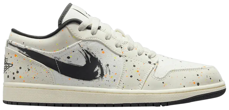 Giày Nike Air Jordan 1 Low 'Brushstroke Swoosh Splatter' DM3528-100