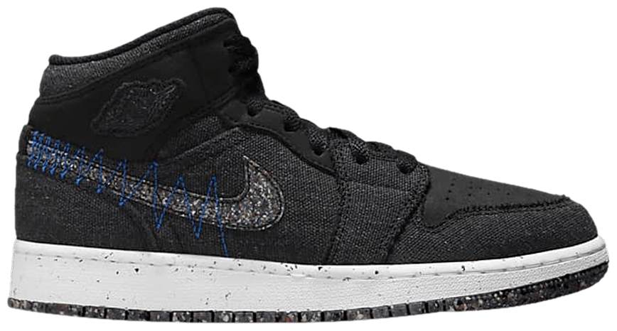 Giày Nike Air Jordan 1 Mid SE GS 'Crater' DM4334-001