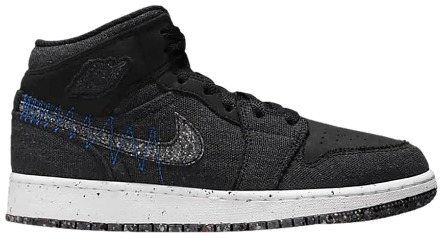 Giày Nike Air Jordan 1 Mid SE GS 'Crater' DM4334-001