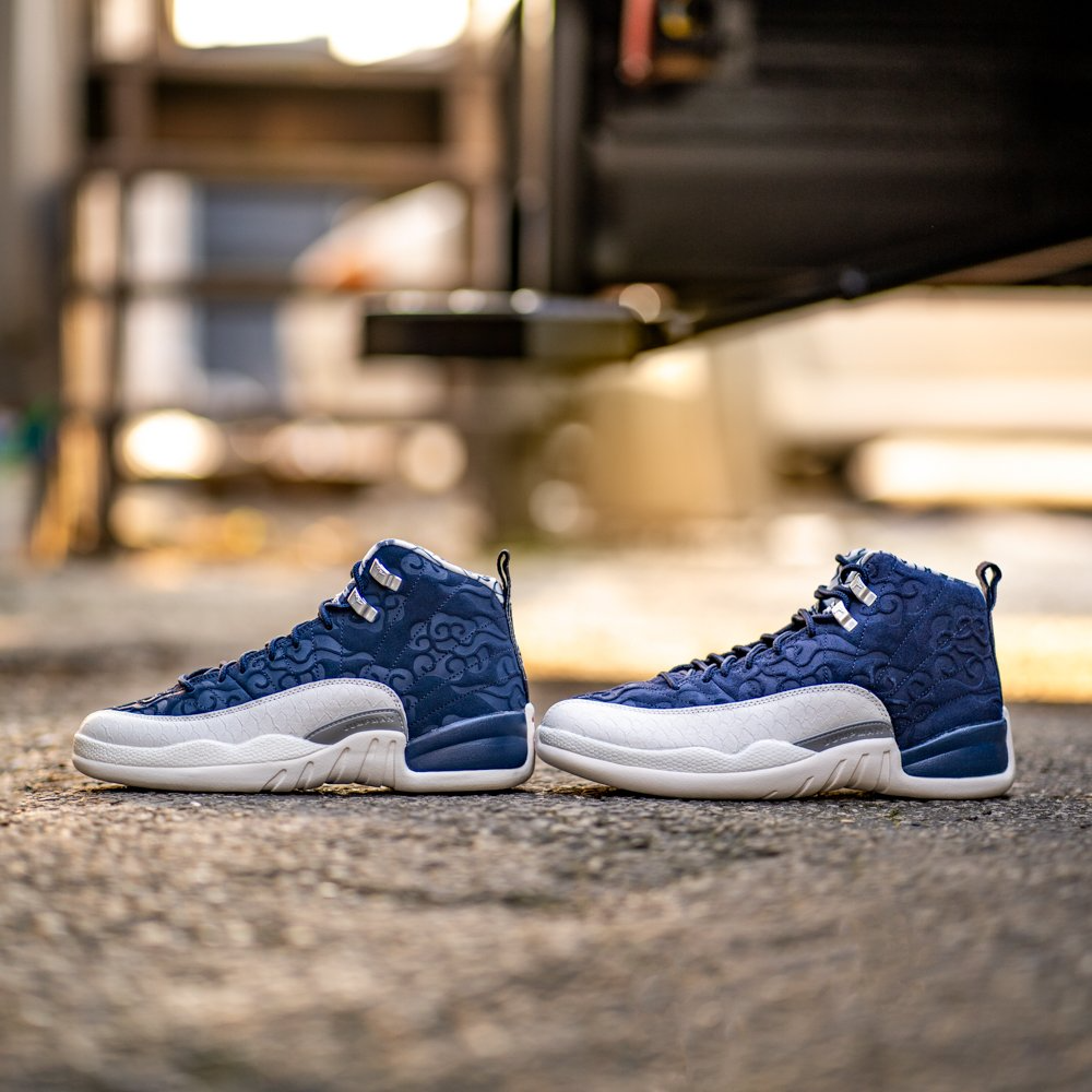 Giày Nike Air Jordan 12 Retro GS 'International Flight' BV8017-445 - Ảnh 4