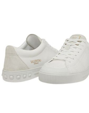 Alternative view of Giày Valentino Garavani Cityplanet Suede And Canvas Sneaker 1Y2S0F90NXI0BO