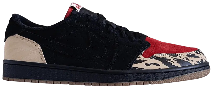 Giày Nike SoleFly x Air Jordan 1 Low Retro OG SP 'Everglades' DN3400-001