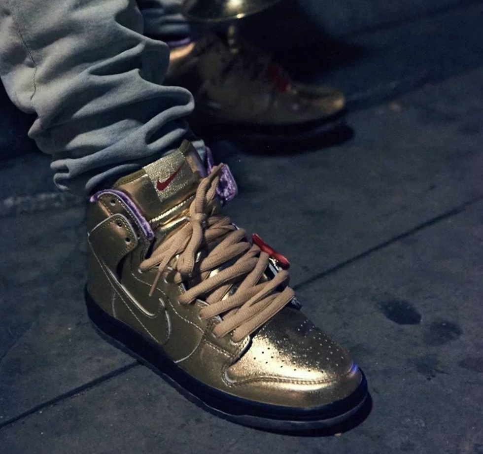 Giày Nike Humidity x Dunk High SB 'Trumpet' AV4168-776 - Ảnh 2