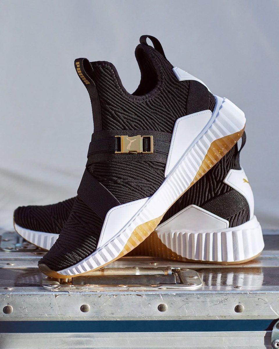 Giày Puma Defy Mid Varsity 'Black' 191667-01 - Ảnh 4