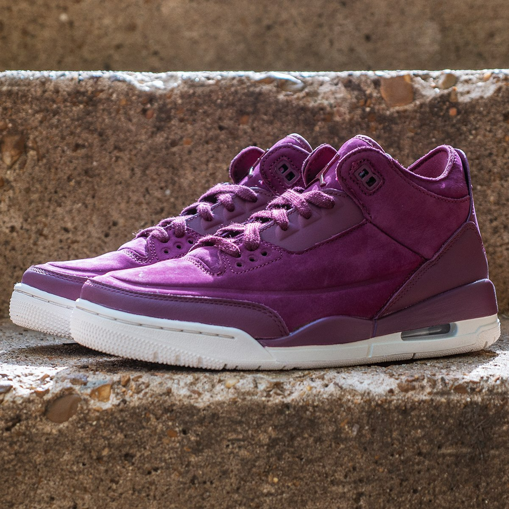 Giày Nike Wmns Air Jordan 3 Retro 'Bordeaux' AH7859-600 - Ảnh 3
