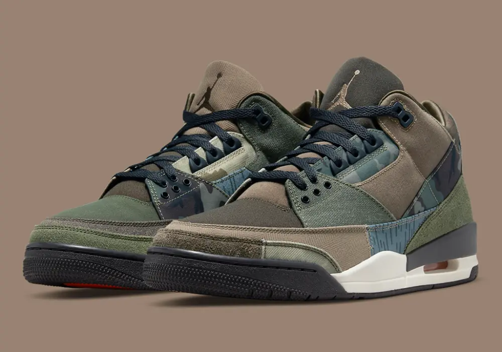 Alternative view of Giày Nike Air Jordan 3 Retro 'Patchwork' DO1830-200