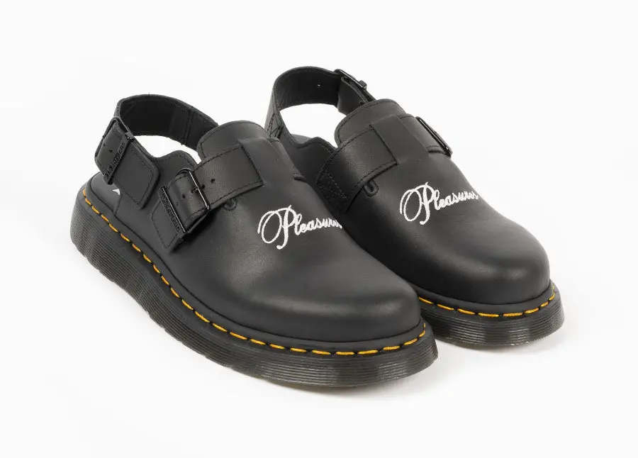 Alternative view of Giày Dr.Martens Pleasures x Jorge Leather Mule 'Black' 27948001