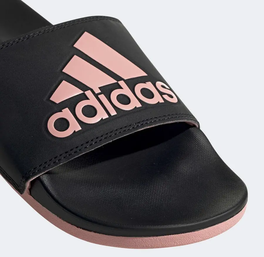 Dép Adidas Adilette Comfort Slides Black Pink EG1866 - Ảnh 3