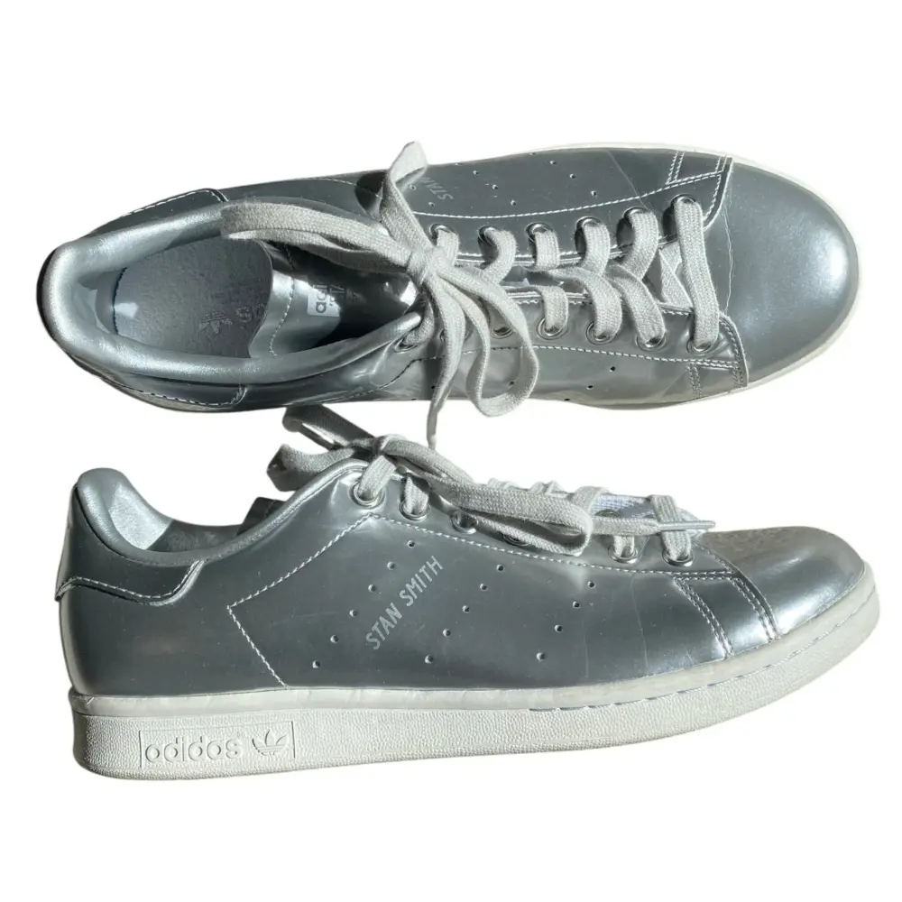 Giày Adidas Stan Smith 'Silver Metallic' FW5477 - Ảnh 7