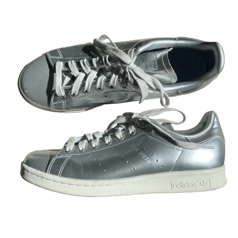 Giày Adidas Stan Smith 'Silver Metallic' FW5477 - Ảnh 5