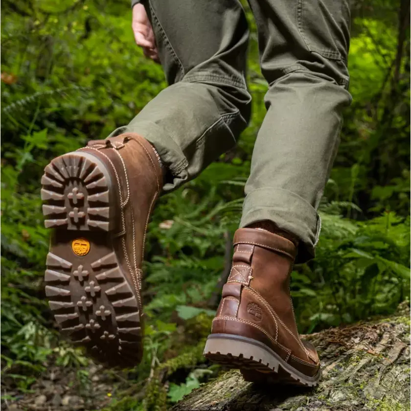 Giày Timberland Earthkeepers Leather 'Brown' 15551210 - Ảnh 4