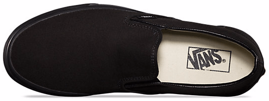 Giày Vans Classic Slip-On 'All Black' VN000EYEBKA - Ảnh 6