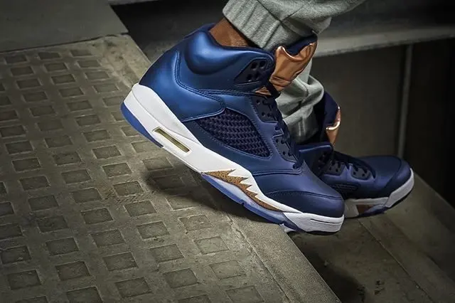 Giày Nike Air Jordan 5 Retro 'Bronze' 136027-416 - Ảnh 7