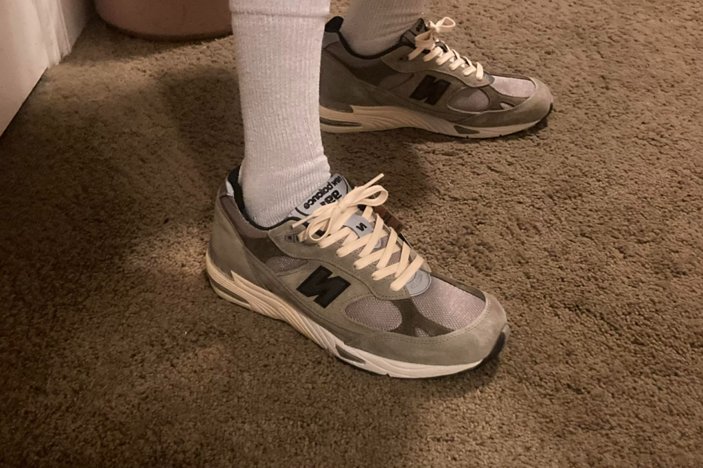 Giày New Balance JJJJound x 991 Made in England 'Grey' M991JJA - Ảnh 5