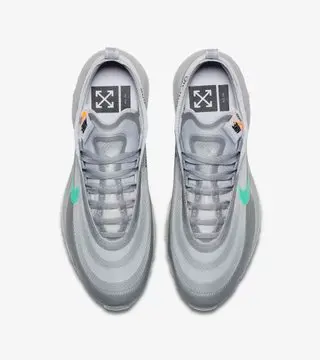 Alternative view of Giày Nike Off-White x Air Max 97 'Menta' AJ4585-101