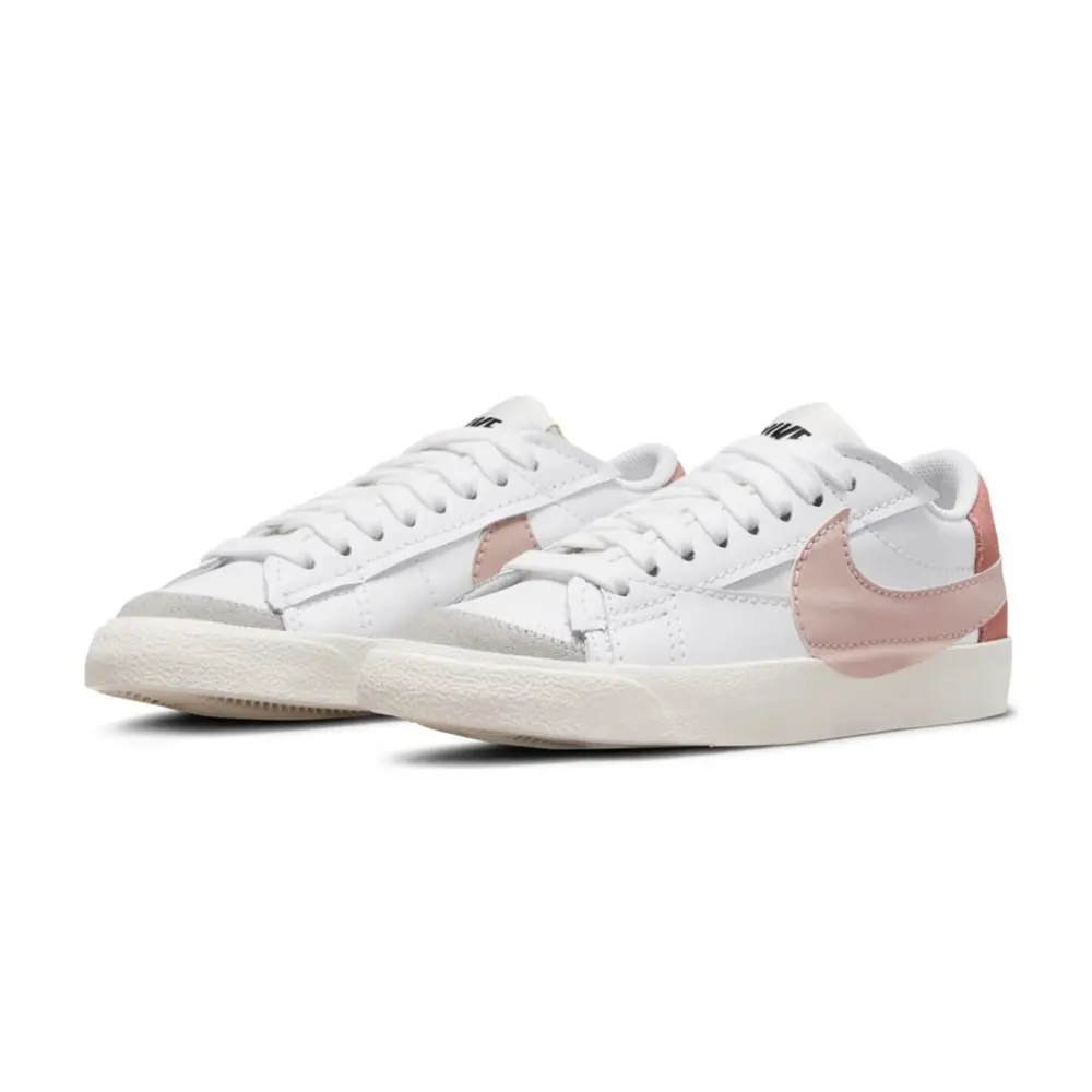 Alternative view of Giày Nike Blazer Low Jumbo White Pink Oxford DQ1470-102