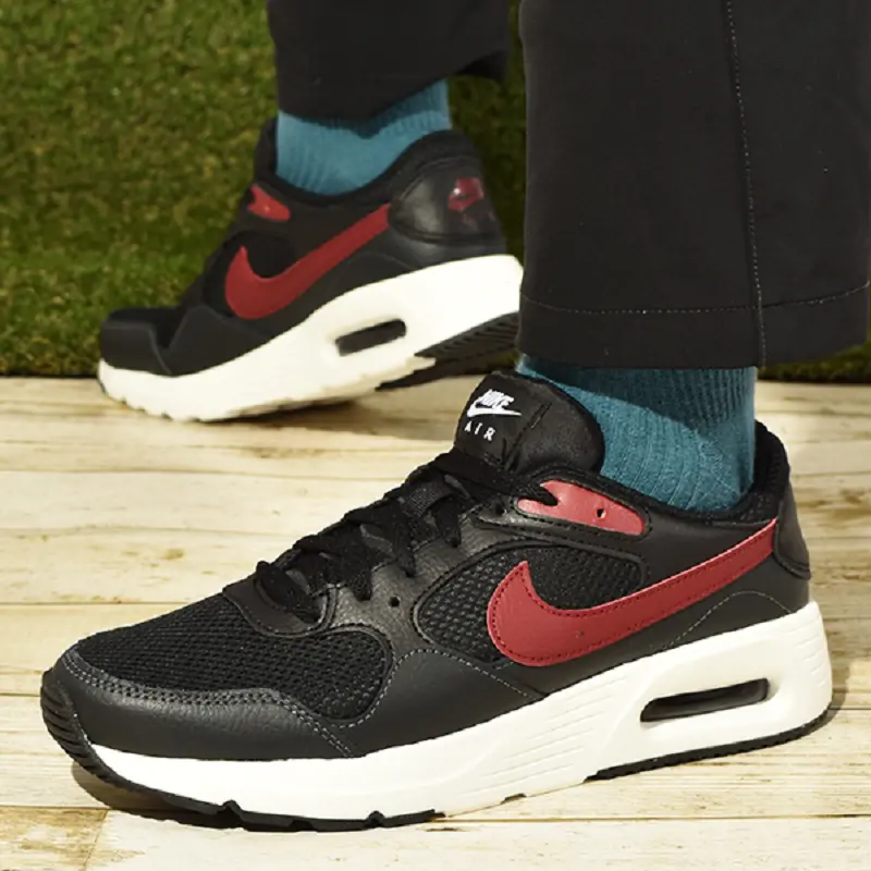 Alternative view of Giày Nike Air Max SC 'Black Team Red' DQ3995-002