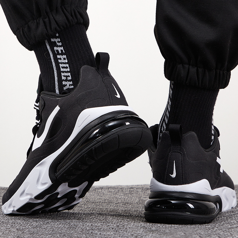 Giày Nike Air Max 270 React 'Black White' DJ0032-011 - Ảnh 4