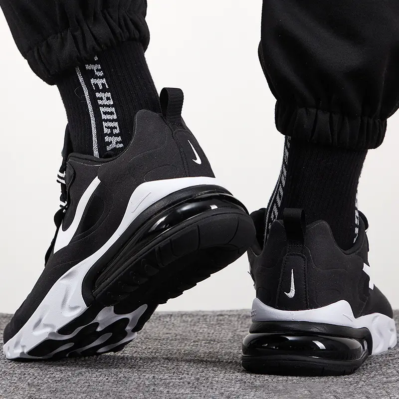 Giày Nike Air Max 270 React 'Black White' DJ0032-011 - Ảnh 4