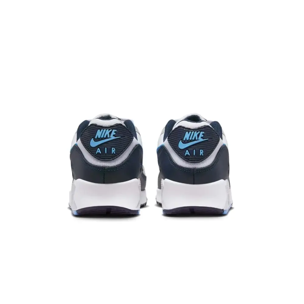 Giày Nike Air Max 90 'White University Blue' DQ4071-101 - Ảnh 4