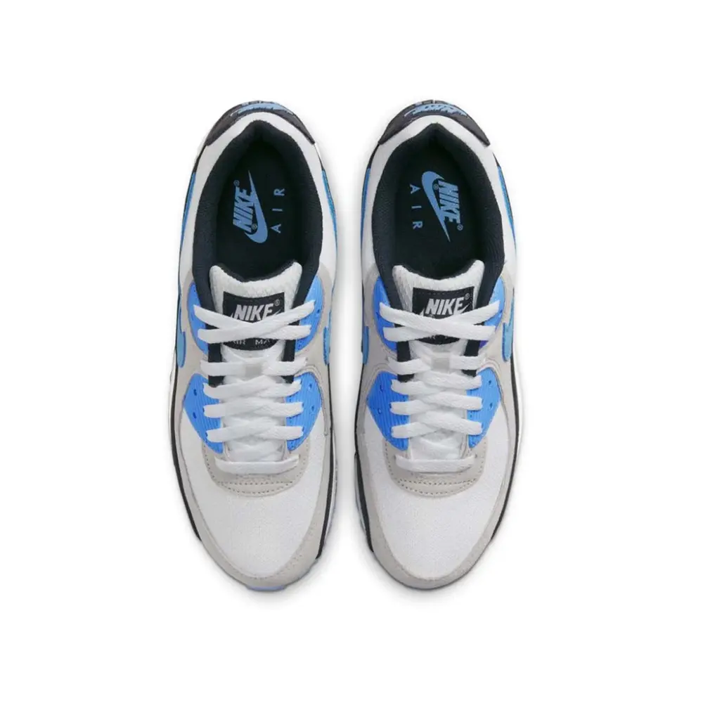 Giày Nike Air Max 90 'White University Blue' DQ4071-101 - Ảnh 3