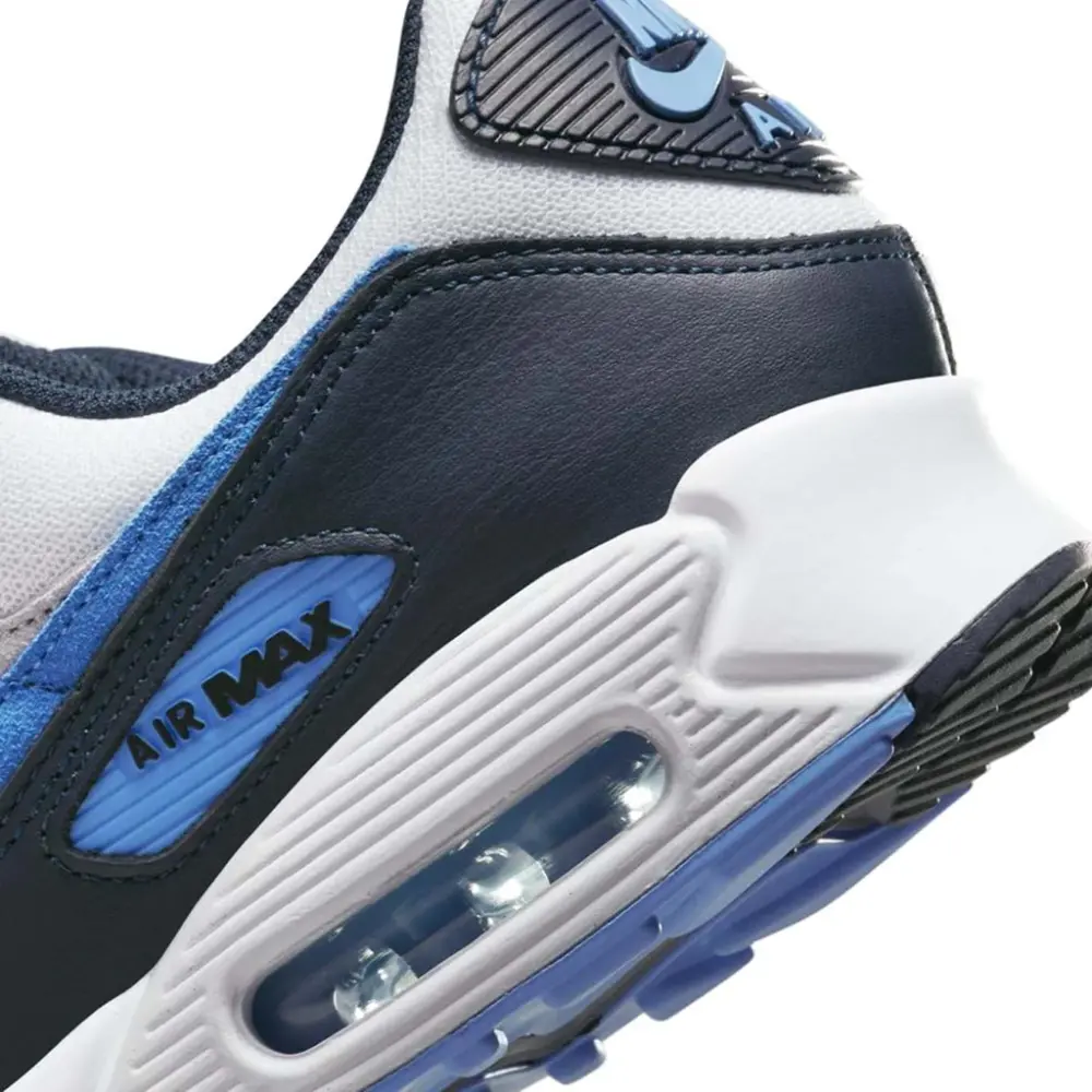 Giày Nike Air Max 90 'White University Blue' DQ4071-101 - Ảnh 6