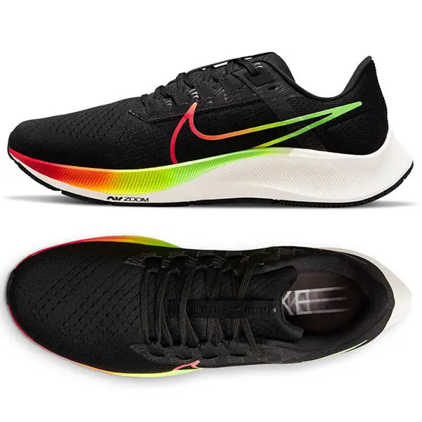 Alternative view of Giày Nike Air Zoom Pegasus 38 'Black Green Strike' DQ4994-010